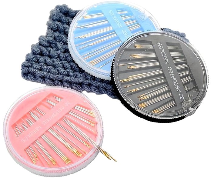 HAND SEWING NEEDLES           DISK 30 ASSORTED NEEDLES