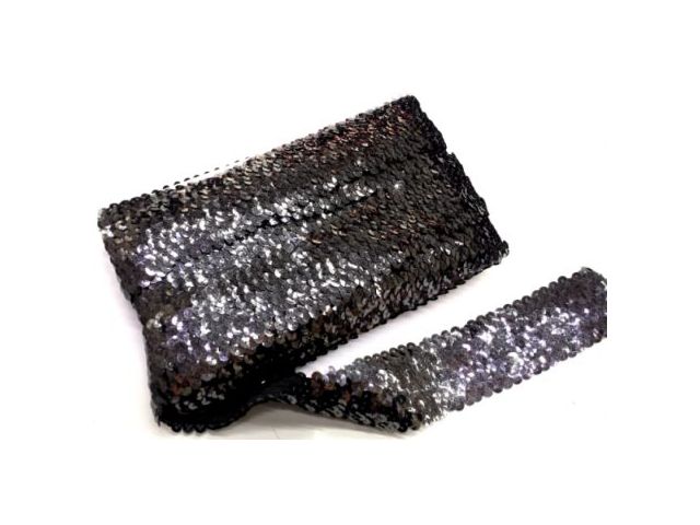 TRIMMING                      ELASTIC WITH PAILLETTES