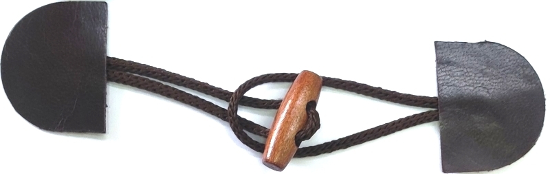 FROG                          ROPE/LEATHER WOOD BUTTON