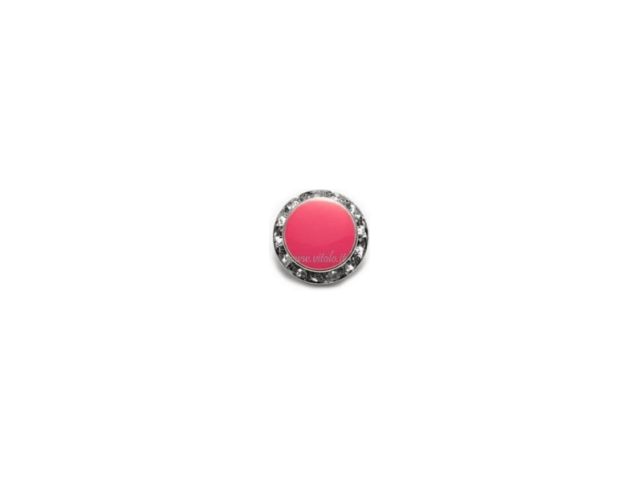 JEWEL BUTTONS                 W/PINK CORAL