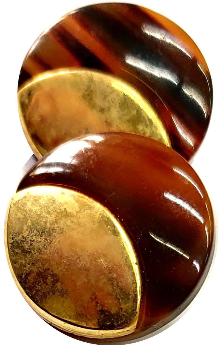 METALLIZED BUTTONS             TURTLE/GOLD BOMBE'