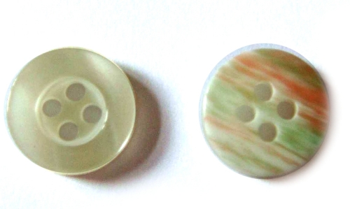 POLYESTER BUTTONS              IMITATION TROCAS 4HOLES