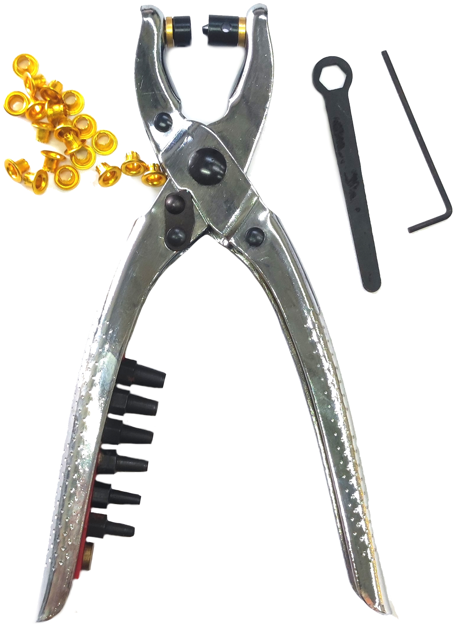 TOOLS                          EYELET PLIERS WITH PUNCHES