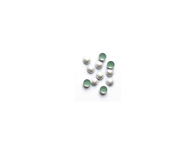 THERMOADHESIVE FINDINGS       HALF PEARL STUD