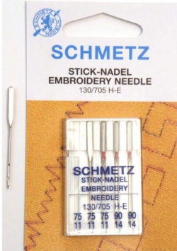 "SCHMETZ" MACHINE NEEDLES      130/705