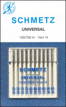 "SCHMETZ" MACHINE NEEDLES      130/705H UNIVERSAL