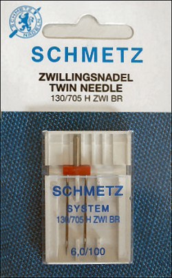 "SCHMETZ" MACHINE NEEDLES      130/705H ZWI UNIVERSAL TWIN