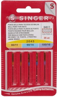 "SINGER" MACHINE NEEDLES      "130/705H-S" FOR JERSEY
